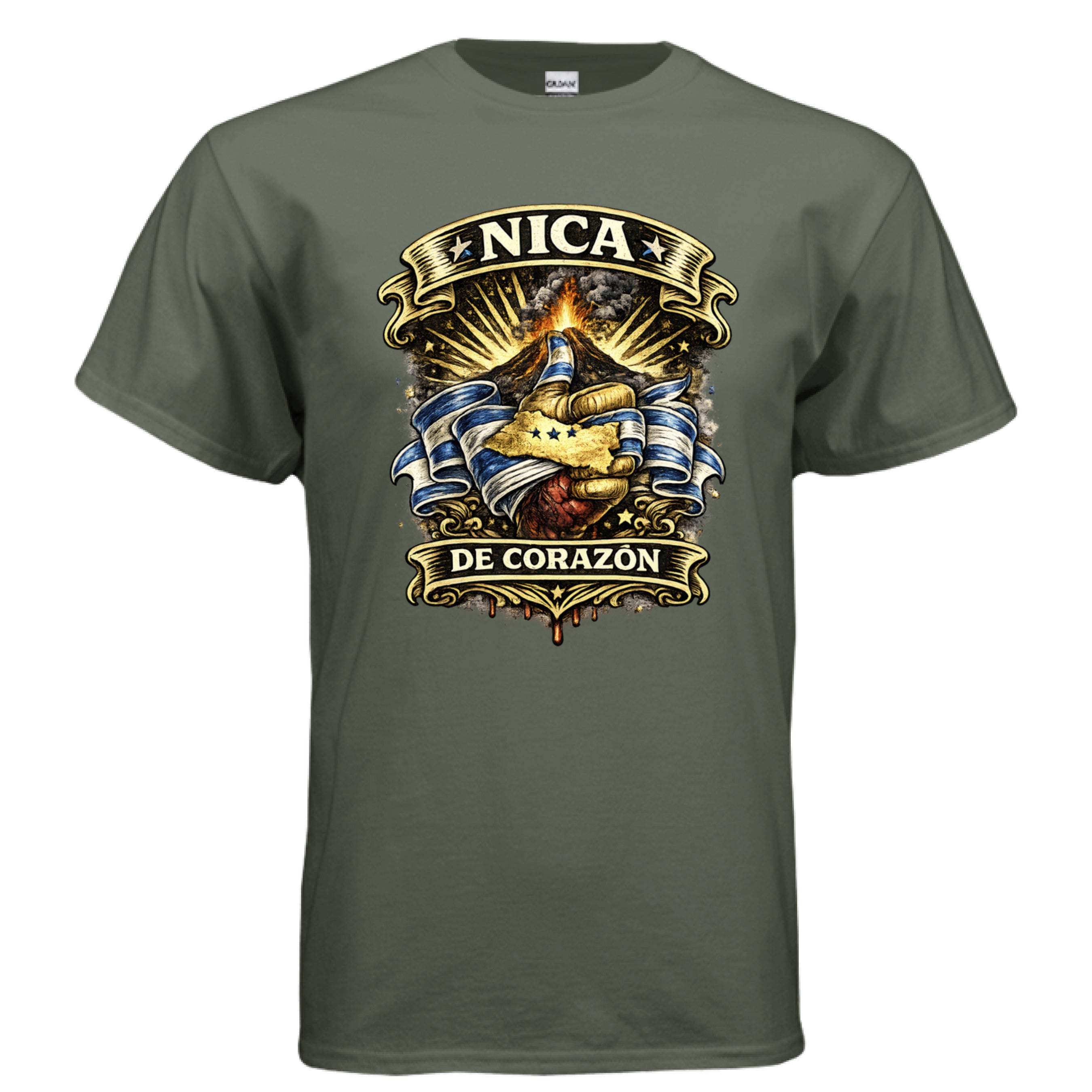 MILITARY GREEN - FRONT